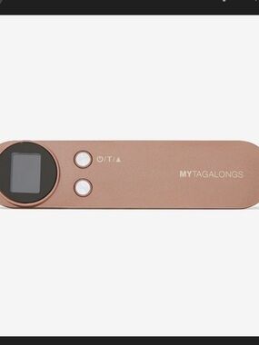 Rose Gold luggage and suitcase  scale